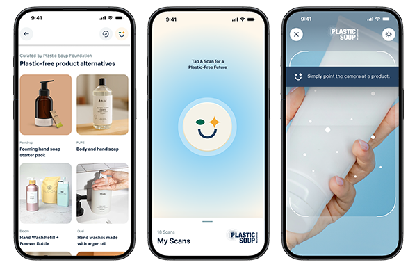PlasticFreeFuture-app-screens